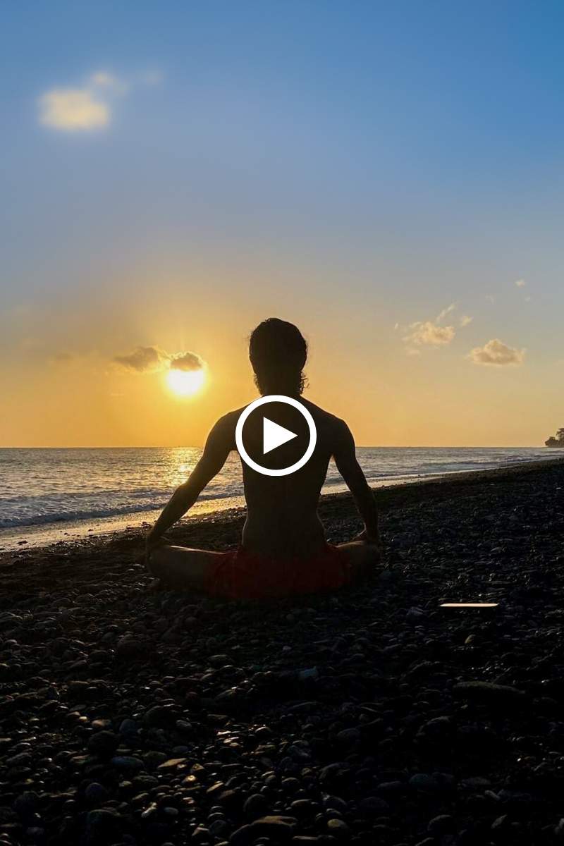 Virtual Yoga Session on YouTube